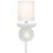 Jamie Young Concord 11 1/2" High White Wall Sconce