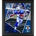 Jonathan Taylor Indianapolis Colts Framed 15" x 17" Impact Player Collage with a Piece of Game-Used Football - Limited Edition 500