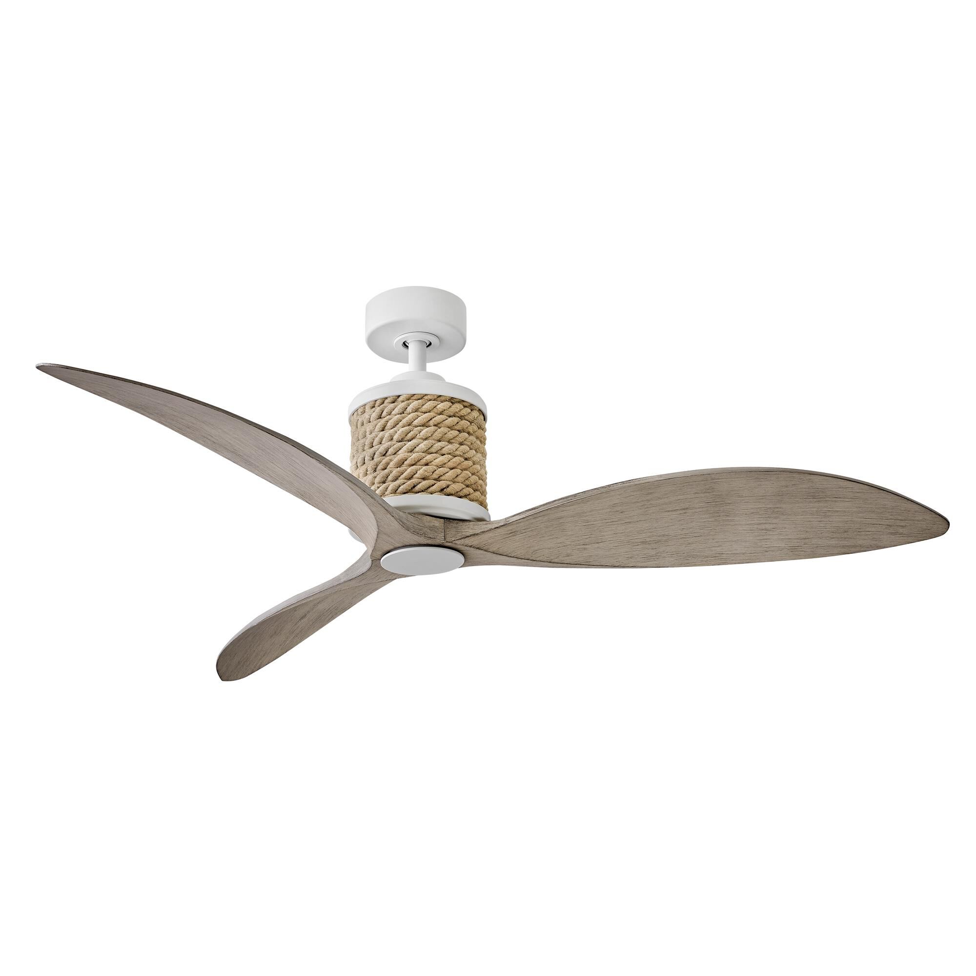 Hinkley Lighting Marin 60 Inch Ceiling Fan with Light Kit - 903160FMW-NDD