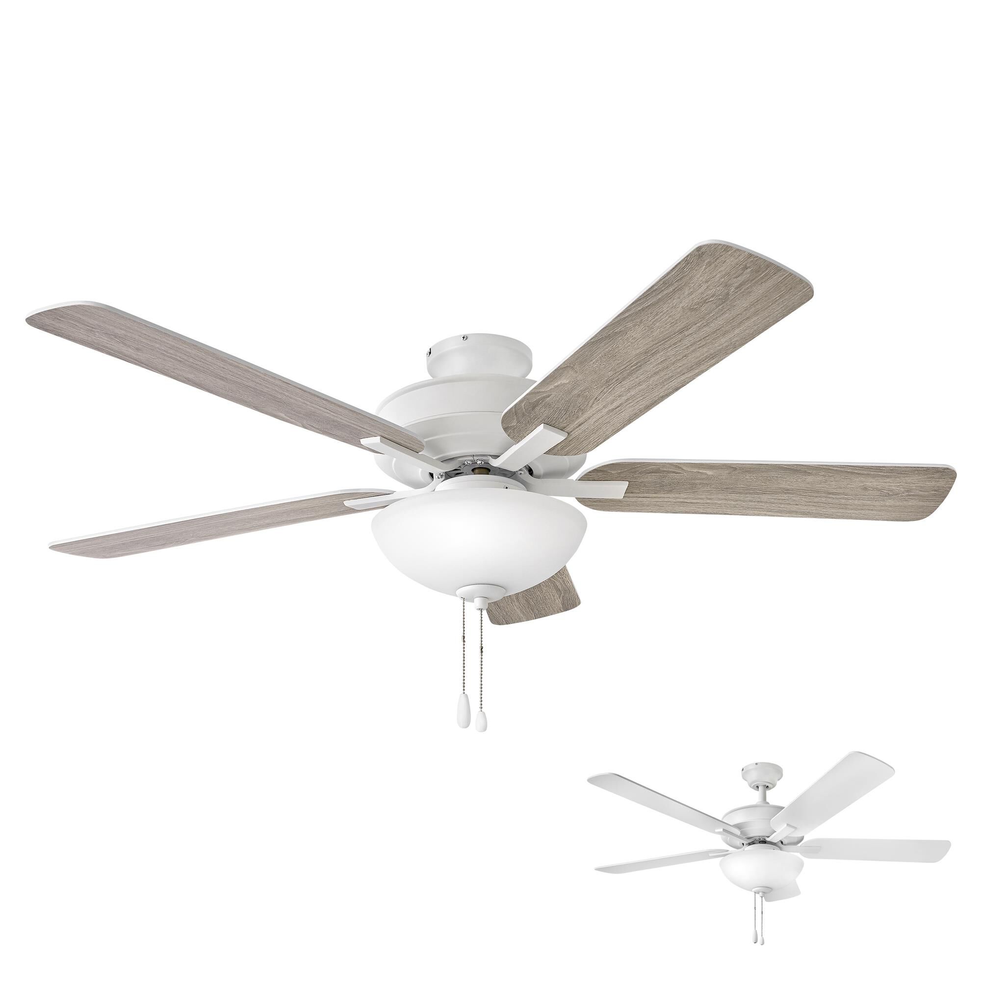 Hinkley Lighting Metro Illuminated 52 Inch Ceiling Fan with Light Kit - 903352FCW-LIA