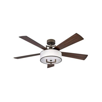 Hinkley Lighting Hampton 56 Inch Ceiling Fan with Light Kit - 903056FMM-LID