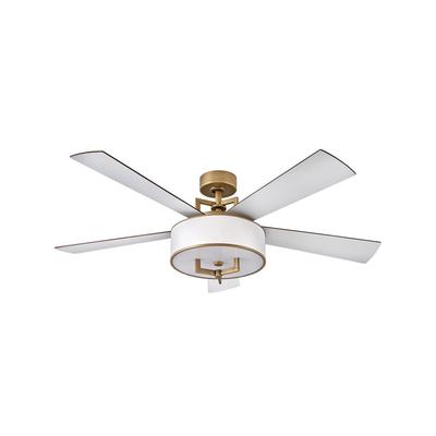 Hinkley Lighting Hampton 56 Inch Ceiling Fan with Light Kit - 903056FHB-LID