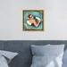 House of Hampton® Fashion & Glam Fashion Swimmer Fashion Lifestyle - Painting Print Canvas in Blue | 12 H x 12 W x 1.5 D in | Wayfair