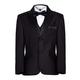 Waniwarehouse Boys Black Tuxedo, Boys Dinner Suit, Prom Suit, Boys Black Suits, 1 Years - 15 Years (10 Years)