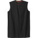 Men's Big & Tall Longer-Length Heavyweight Muscle Tee by Boulder Creek in Black (Size 5XL)