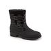 Extra Wide Width Women's Berry Mid Boot by Trotters in Black Black (Size 9 1/2 WW)