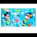 Disney Bath | Mickey And Minnie Mouse Yay Summer Beach Towel | Color: Pink | Size: Os