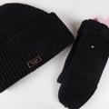 Kate Spade Accessories | Kate Spade Ny Beanie Hat & Gloves Mittens Bundle | Color: Black | Size: Os