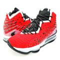 Nike Shoes | Nike Lebron 17 Uptempo Basketball Shoes Sneakers | Color: Black/Red | Size: 5