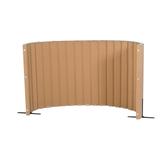 "Quiet Divider with Sound Sponge 48"" x 10' Wall - Natural Tan - Children's Factory AB8451NT"