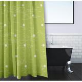 Harriet Bee Wally Floral Single Shower Curtain Polyester in Green | 73 H x 70 W in | Wayfair 703C166FCEC74627B85823343642661E