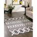 Black 53 x 0.5 in Area Rug - Sabrina Soto™ Collection Casa Southwestern Cotton Area Rug Cotton | 53 W x 0.5 D in | Wayfair 3153656