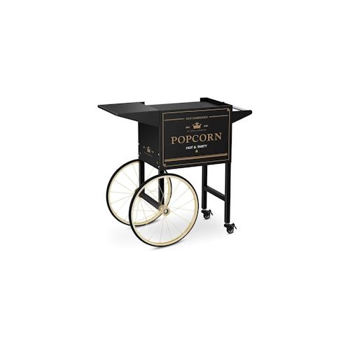 Royal Catering Wagen für Popcornmaschine – schwarz & golden