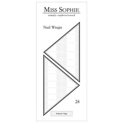 Miss Sophie - French Tips Kunstnägel & Nageldesign 24 ct