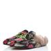 Gucci Shoes | Host Pick Gucci Tapestry Brocade Fur Floral Princetown Slide New In Box | Color: Black/Pink | Size: 39.5