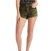 American Eagle Outfitters Shorts | American Eagle Camo Frayed Hem Shorts | Color: Green | Size: 2