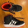 Adidas Shoes | Adidas Hightop Sneaker, Black | Color: Black/Red | Size: 1b