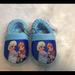 Disney Shoes | Disney Nwt Frozen Toddler Slippers Sz Med 7/8 | Color: Blue | Size: 7.5g