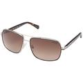 GUESS Unisex GF5035 Shiny Gold/Brown Gradient Lens One Size