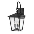 Hinkley Lighting Huntersfield 23 Inch Tall 3 Light Outdoor Wall Light - 14065BK