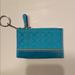 Coach Other | Coach Blue Card Case With Key Chain | Color: Blue | Size: Os