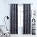 17 Stories Curtains Roller Blackout Curtains Window Blinds w/ Rings Velvet in Gray/Black/Brown | 63 H in | Wayfair 0CFEBCF2542E4208A555A2F9C2D20072