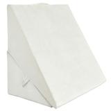 Costway Adjustable Memory Foam Reading Sleep Back Support Pillow-White