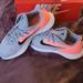 Nike Shoes | Nike Downshifter 9 Womens Running Shoes | Color: Gray/Pink | Size: 7