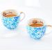 Lilly Pulitzer Dining | Lilly Pulitzer Ceramic Mugs | Color: Blue/Gold | Size: Os