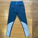 Adidas Pants & Jumpsuits | Adidas Size Small Blue Yoga Pants/Leggings | Color: Blue/Cream | Size: S