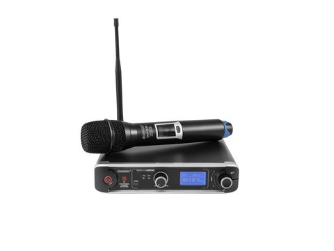 OMNITRONIC UHF-301 1-Kanal-Funkmikrofonsystem 823-832/863-865MHz Image