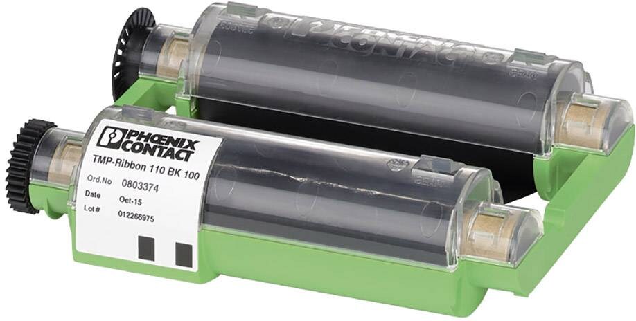 Phoenix Contact 803374 TMP-RIBBON 110 BK 100 Farbbandkassette f?r Thermomark Prime 1 St. Image
