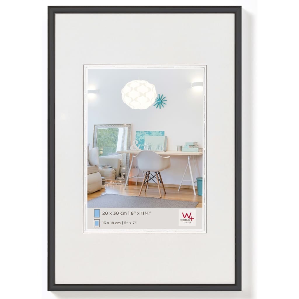 walther + design Walther Design Bilderrahmen Lifestyle 60x90 cm Schwarz Image
