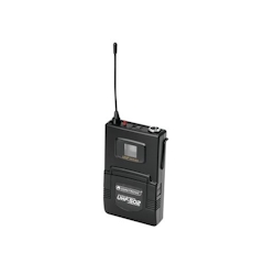 OMNITRONIC UHF-502 Taschensender 823-832MHz, inkl. Lavalier (CH B orange) Image