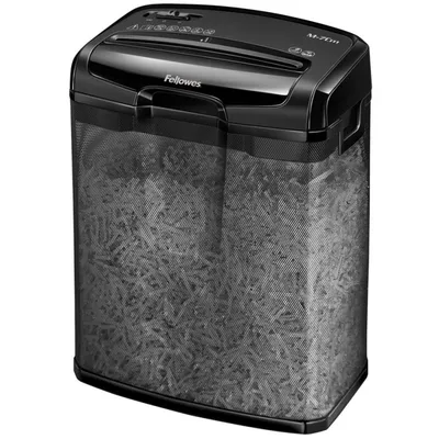 Fellowes Aktenvernichter Powershred M-7M, schwarz, Partikel Image