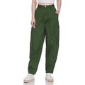 Pepe Jeans Women's Avryl Trouser, Green (765khaki Green 765), One (Size: Small)