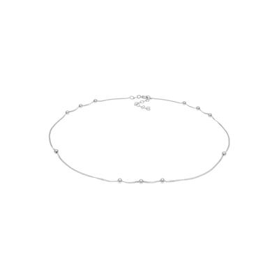 Elli Choker Panzer Kugeln Beads Rund 925 Silber 36 Damen Image