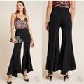 Anthropologie Pants & Jumpsuits | Anthropologie Zinnia Flare Trousers | Color: Black | Size: Various
