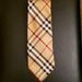 Burberry Accessories | Burberry Tie | Color: Cream/Red | Size: Os