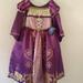 Disney Costumes | Disney Rapuzel Tangled Designer Collection Costume | Color: Gold/Purple | Size: 7-8