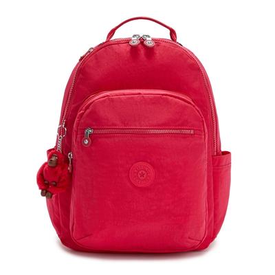 Kipling Back To School Seoul Rucksack 44 cm Laptopfach true pink Rot Herren Image