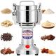 Moongiantgo Electric Grain Grinder 700g Spice Superfine Mill Stainless Steel & 36000RPM Commercial Motor, for Herb/Spice/Nut/Cereal, with Protection of Overload & Open-Cover-Stop (Capacity: 700g)