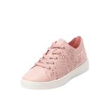 Extra Wide Width Women's The Leanna Sneaker by Comfortview in Soft Blush (Size 9 WW)