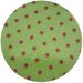 Andreas Silicone Trivets Dots Jar Opener Silicone in Pink/Green | 6.5 W x 6.5 D in | Wayfair JO-159