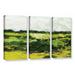 Alcott Hill® Hill by Allan Friedlander - 3 Piece Art Print Set on Canvas in White | 24 H x 36 W x 2 D in | Wayfair ACOT6906 40022688