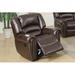 Latitude Run® Higuchi 39" Wide Faux Leather Manual Glider Standard Recliner Faux Leather | 37 H x 39 W x 41 D in | Wayfair