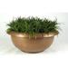 Allied Molded Products Galleria Composite Pot Planter Fiberglass in Gray/White | 14 H x 36 W x 36 D in | Wayfair 1G-3614-PD-8