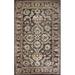 Brown/White 18 x 0.45 in Area Rug - Astoria Grand Sneed Oriental Handmade Tufted Brown/Beige Area Rug Wool | 18 W x 0.45 D in | Wayfair