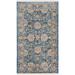 Blue/Green 0.24 in Indoor Area Rug - Bungalow Rose Johnsville Oriental Turquoise/Multi Area Rug Polyester | 0.24 D in | Wayfair