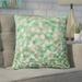 Freeport Park® Ewell Holiday Cheer Mint Indoor/Outdoor Throw Pillow Polyester/Polyfill blend | 16 H x 16 W x 4 D in | Wayfair BRSD9668 29857566